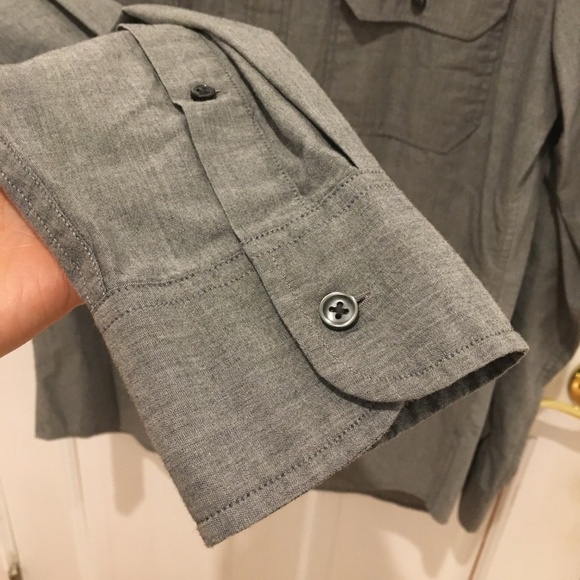 Men's J. Crew Casual Work Dress Shirt Size Medium - Picture 4 of 5